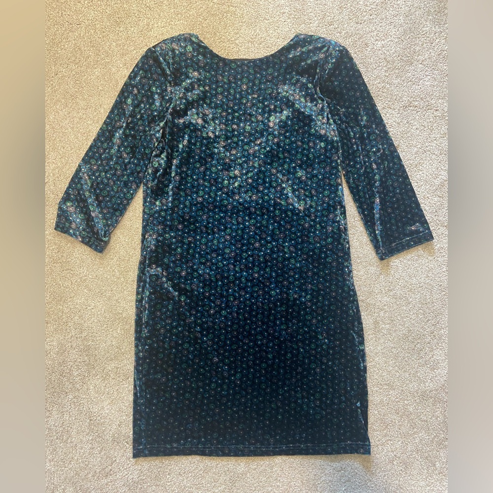 Molly Bracken Dark Blue Long Sleeve Dress
